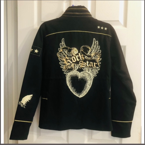 Sour n cream Rock ‘n’ roll army jacket - Picture 2 of 9
